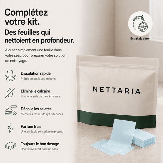 x100 - Lingettes solubles - NETTARIA